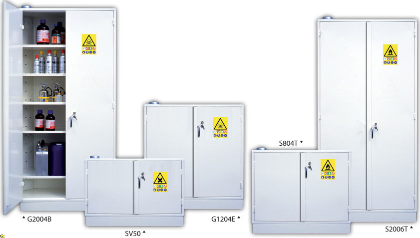 Tủ an toàn cho các sản phẩm có độc, hơi độc hoặc các sản phẩm dễ cháy-Range 3/5 ECOSAFE